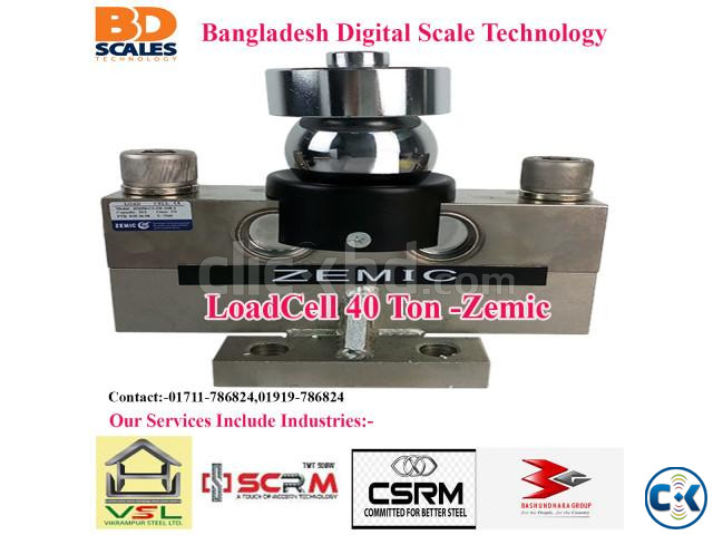 Load Cell 40 Ton Zemic large image 0