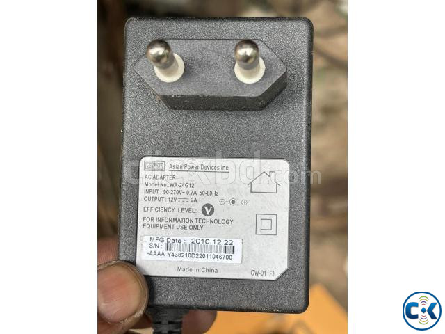 Genuine APD Model WA-24E12FG AC Adapter 12V DC 2A . large image 1