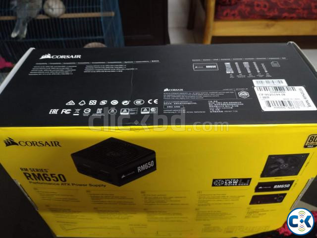 Corsair rm650 watt gold certified psu 10 years warrenty left large image 1