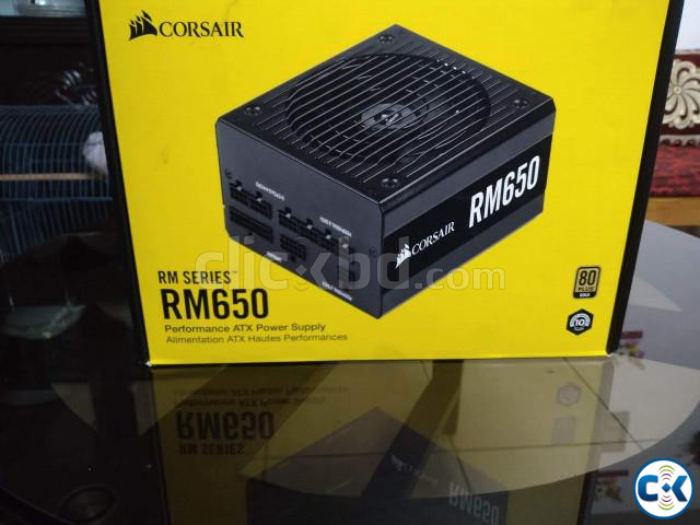 Corsair rm650 watt gold certified psu 10 years warrenty left large image 3