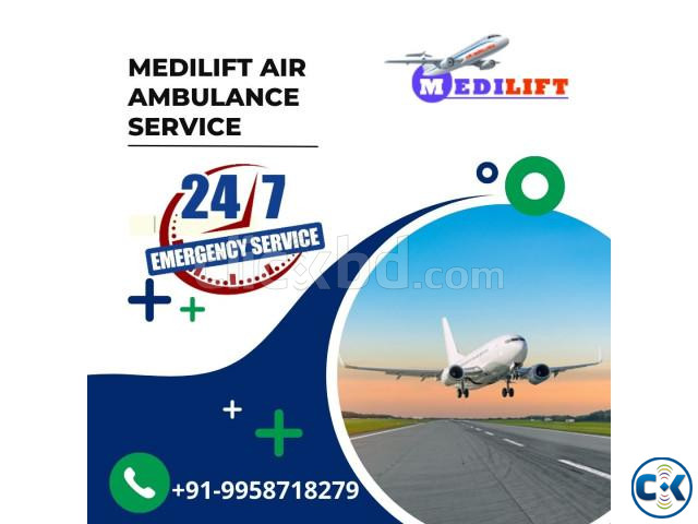 Choose Medilift Air Ambulance Service from Patna large image 0