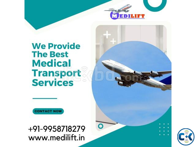 Book Air Ambulance Service in Delhi by Medilift large image 0