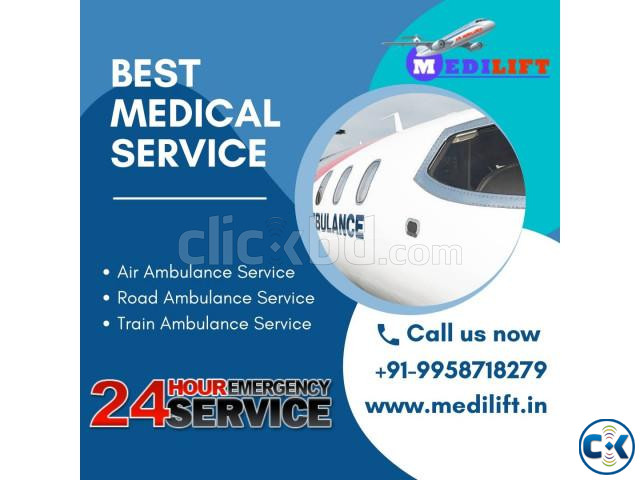 Use Charter Air Ambulance Service in Kolkata by Medilift large image 0