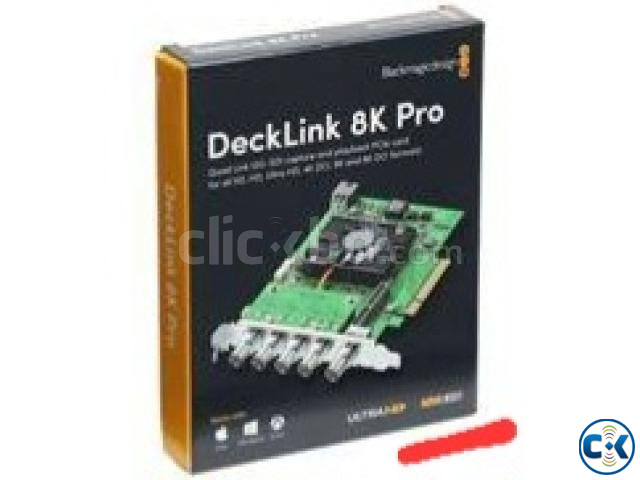 Blackmagic Deck Link 8k pro new box large image 1