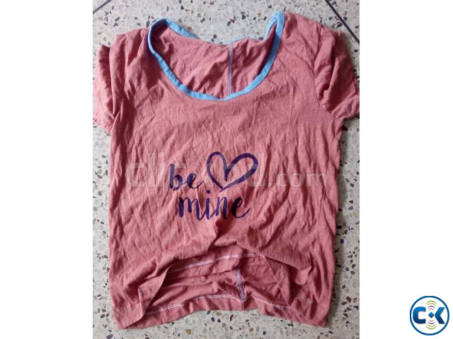 Ladies T-shirt Pants Shirts Stock Lot Bulk large image 1