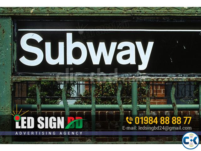 Acrylic Letter LED Sign 3D Sign Letter Arrow Sign Board large image 3