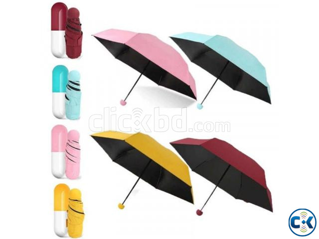 COMPACT AND PORTABLE CAPSULE UMBRELLA large image 1