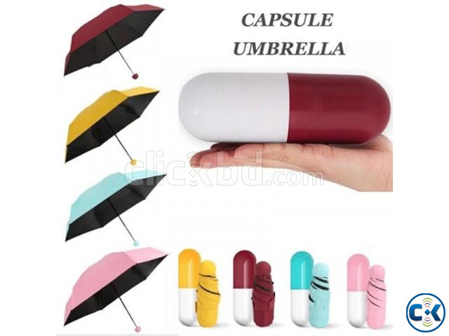 COMPACT AND PORTABLE CAPSULE UMBRELLA large image 2