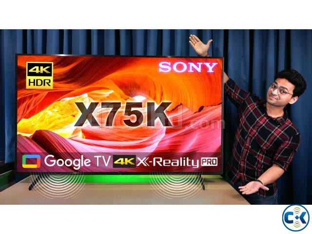 65 Sony Bravia KD-65X75K HDR Android Google TV large image 0