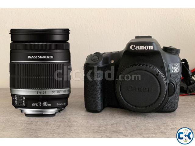 Canon EOS 70D Digital SLR Camera with 18-55 Lens | ClickBD large image 1