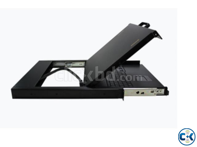 8ports 16ports 1U Rack Mount 17 LED KVM console large image 0