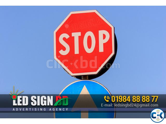 Directional Board Profile Box Lighting Sign Board Digital large image 1