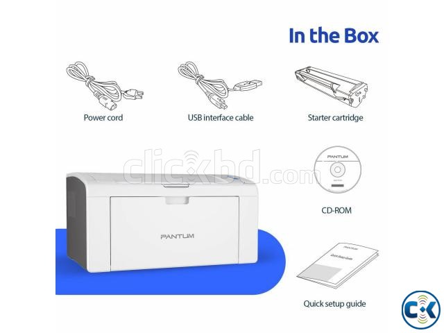 Pantum P2506 Single Function Mono Laser Printer large image 4