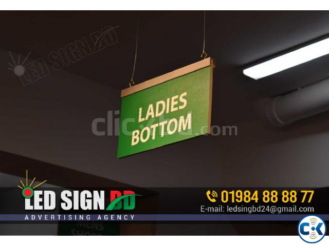Hanging directional signs Ceiling Hung Signage Wayfinding large image 0