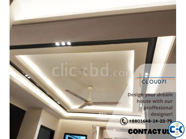 Simple ceiling design 2023 large image 1