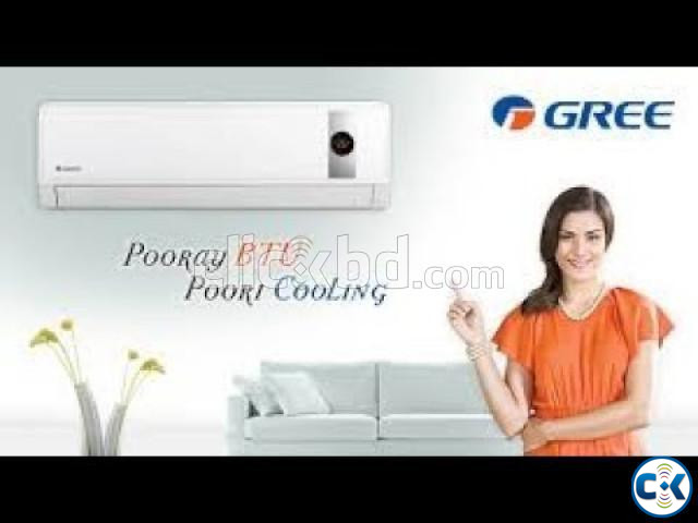 Gree 2.0 Ton 24000 BTU Split Air Conditioner large image 0