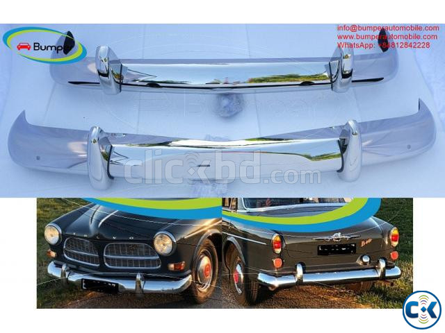 Volvo Amazon Euro bumper 1956-1970 by stainless steel large image 0