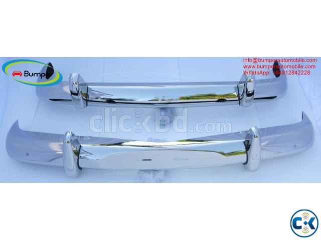 Volvo Amazon Euro bumper 1956-1970 by stainless steel large image 1