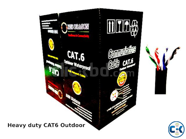 Top quality CAT6 Heavy Duty Outdoor Cable in Bangladesh large image 1