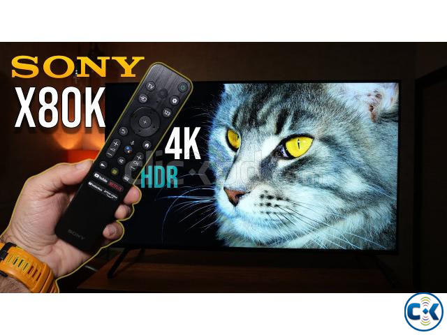 KD55X80K -Sony Bravia 55-inch television large image 1