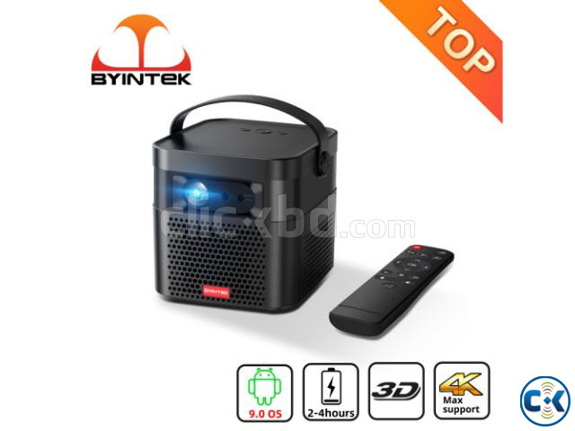 BYINTEK UFO U70 4K Projector with Battery large image 0