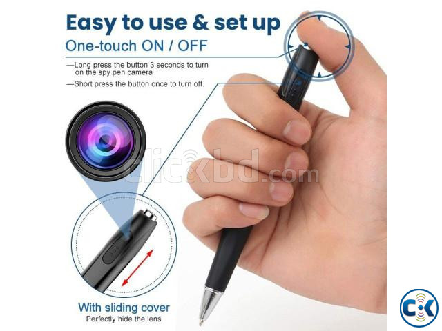 1080P HD Camera Pen V8 Pen Camera large image 1