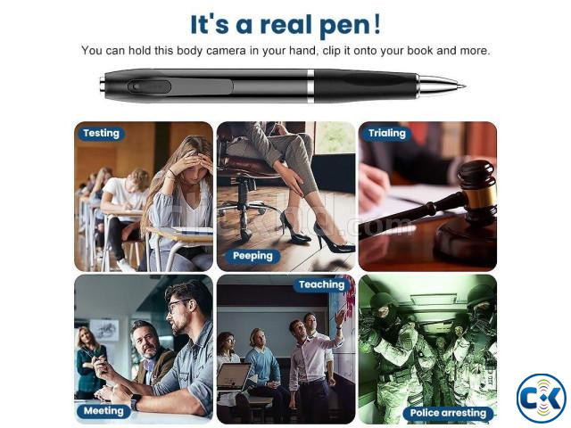 1080P HD Camera Pen V8 Pen Camera large image 2