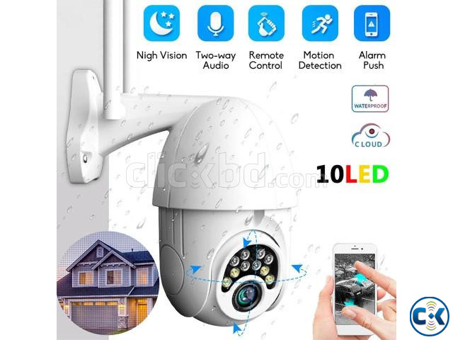 3MP Full Colour Outdoor Waterproof Ptz IP Camera V380 Wifi large image 0