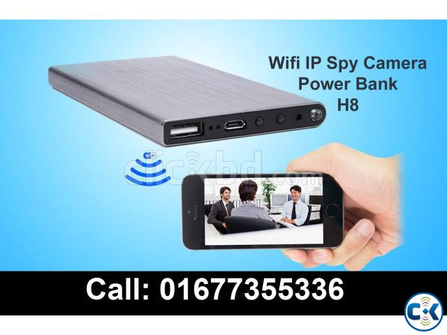 Wifi IP Camera 4K 5000mAh Hidden Security Power Bank Camera large image 1