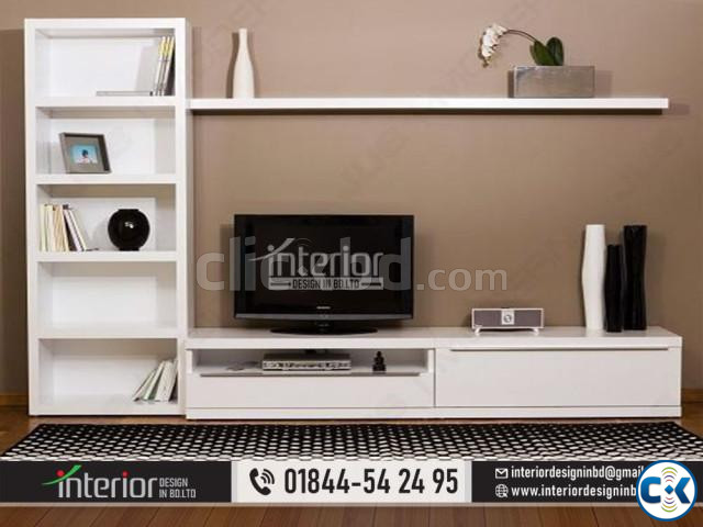 Best Home Interior Wall Living Room TV Cabinet Design 2023 large image 2