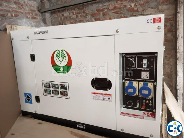 New 8.5 KW LW Canopy Type Diesel Generator for Sale large image 2