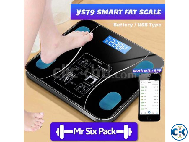 Chunkai Bluetooth AI Body Weighing Scale ওজন মাপার মেশিন large image 2