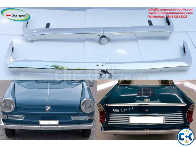 BMW 700 bumper 1959 1965 by stainless steel large image 0