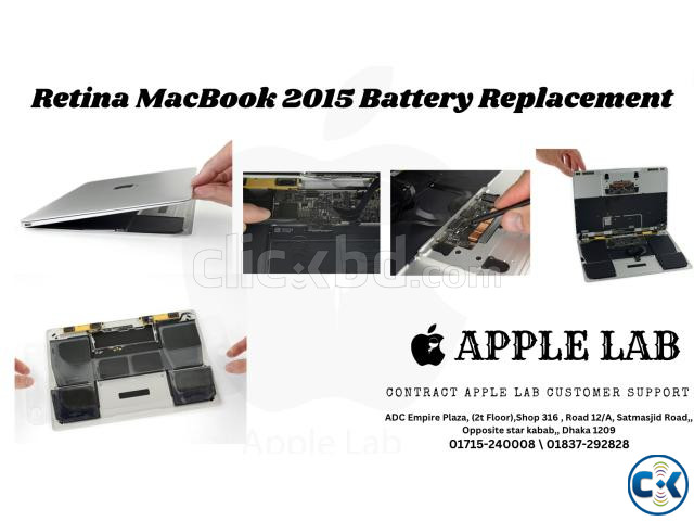 Retina MacBook 2015 Battery Replacement large image 0