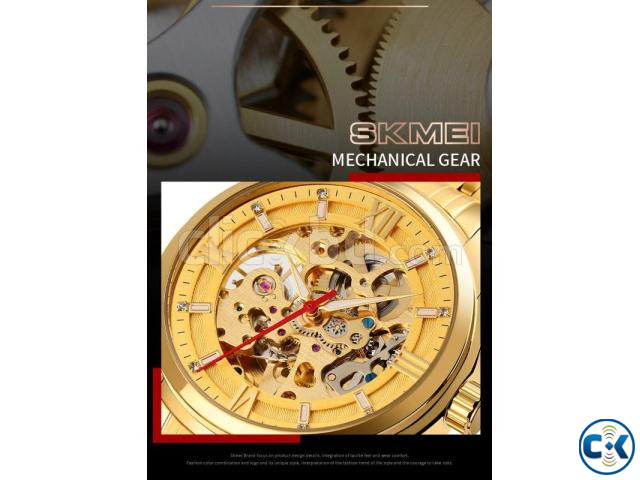 SKMEI Luxury Brand Automatic Watch large image 3