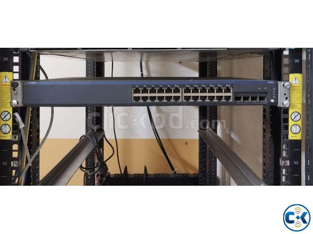 Juniper Networks EX2200-24T-4G L3 1U 24x 10 100 1000 Ports . large image 0