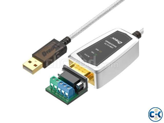 DTech USB to RS422 RS485 Serial Port Adapter Cable with FTDI large image 1