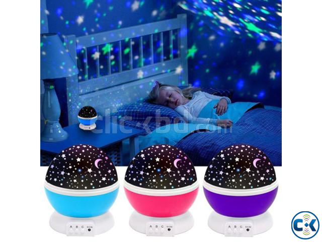 Star Master Rotating Night Light large image 1