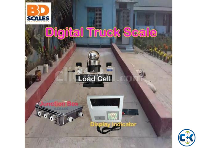 Digital Truck Scales 3x9 miters 60 Ton Capacity large image 0