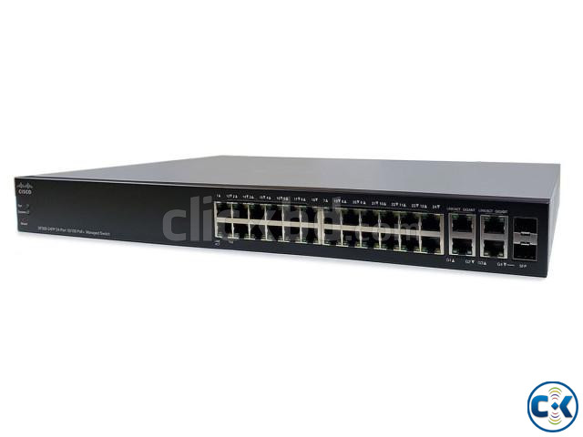 Cisco SF300-24PP 24-Port PoE Managed Switch SF300-24PP-K9- large image 1