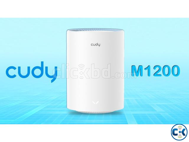 Cudy M1200 AC1200 Whole Home Mesh WiFi Router 1 Pack  large image 1