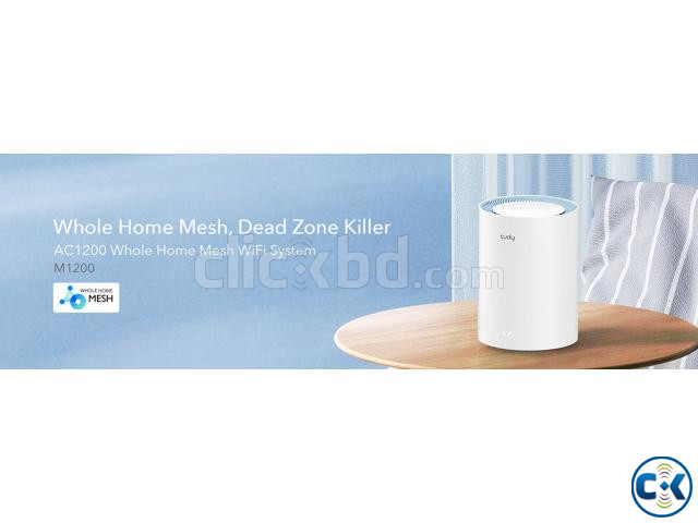Cudy M1200 AC1200 Whole Home Mesh WiFi Router 1 Pack  large image 3