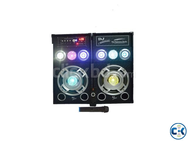 DJ-46 Bluetooth Speaker With Wireless Microphone large image 0