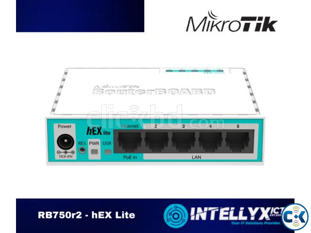 Mikrotik Genuine Hex lite RB750R2 Plastic Body Router large image 3
