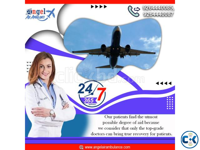 Air and Train Ambulance Service in Mumbai by Angel large image 0