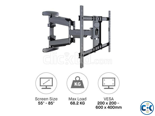 NB P65 Heavy Duty TV Bracket 55 -85 inch Wall Mount large image 0