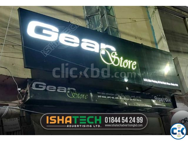 Acrylic Letter LED Acrylic Backlit ACP Offcut Signage Acryli large image 2