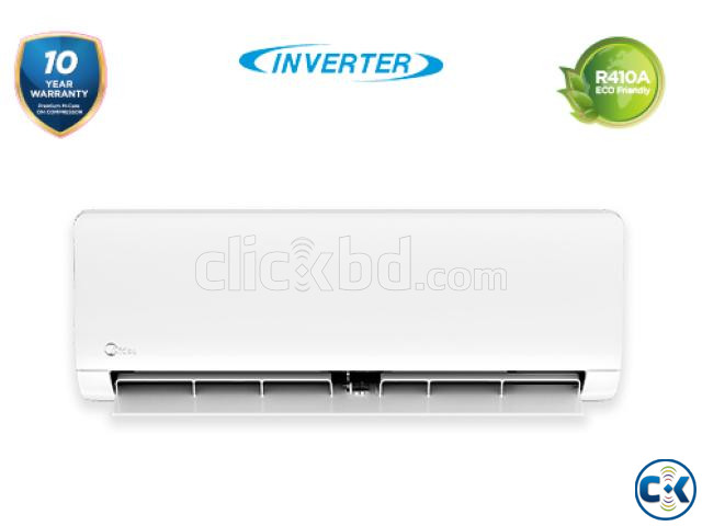 MIDEA 1.5 TON MSE-18HRI-AG1 HOT COLD INVERTER AC PRICE BD large image 0