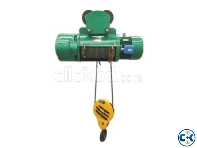 2 ton Electric Wire Rope Hoist with trolley large image 0