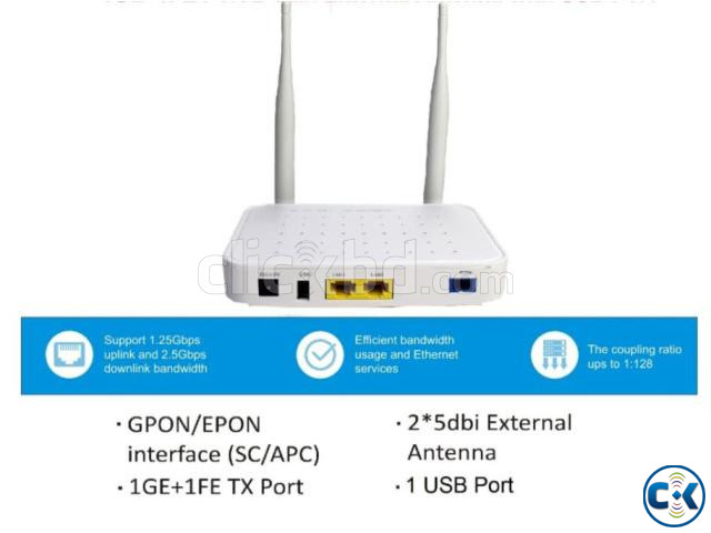 BDCOM GP1704-4F-E Onu router has 300mbps WiFi large image 2